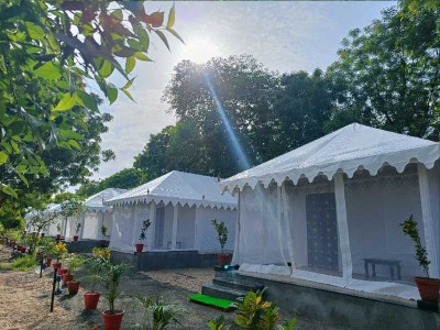 tent in jawai rajasthan