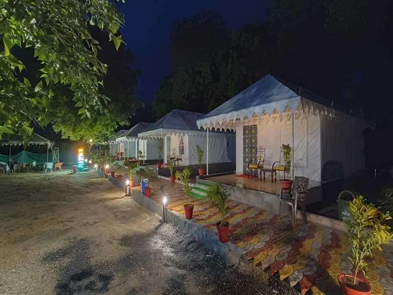 luxury tent stay in jawai